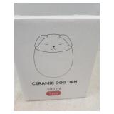 Ceramic Dog Urn