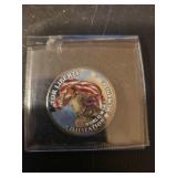 World 1 Colored Commemorative Half Dollar