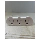 Hyper Tough 3-Outlet Grounded Wall Tap