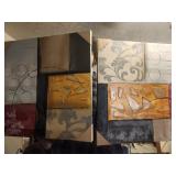2 Square Decorative Wall Hangings