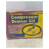 Automatic compressor drainer kit