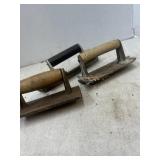 Lot of concrete edgers