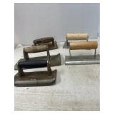 Lot of concrete edgers