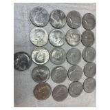 21 Half Dollars 1970ï¿½s