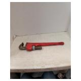 Steel pipe wrench 14in