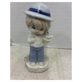 Vintage Boy Figurine