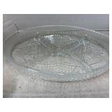 Crystal Divided Dish