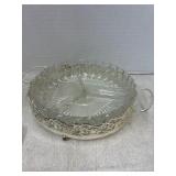 Divided Dish in Holder