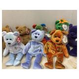 9 Beanie Baby Bears