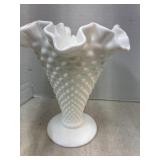 Vintage Fenton Hobnail Vase