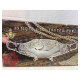 Silverplate Oval Footed Bowl