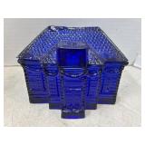 Cobalt Blue House Trinket Dish