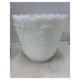 Milkglass Planter