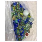 Bag of Vintage Marbles