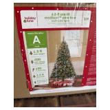 6ft 5in Pre Lit Christmas Tree T1