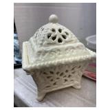 Lidded Votivve Candle Holder