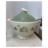 Pfaltzgraff Serving Bowl and Ladle