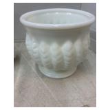 Vintage Randall Milk Glass