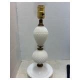 Milk Glass Lamp