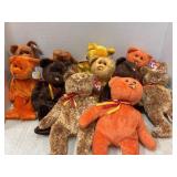 11 Mastercard Beanie Baby Bears