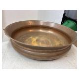 Large Bowl Italy brass handles