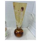 Vintage Handpainted Vase