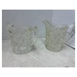 Vintage Cream and Sugar Set