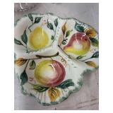Vintage Italy 3 Part Dish