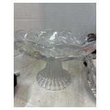 Mikasa Crystal Footed Bowl