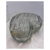 Heart Glass Dish