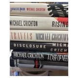 Michael Crichton Books Hardcover