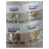 4 Uncirculated Dollar Coins
