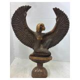 Winged Isis Statue Goddess Heavy repaired