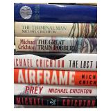 Michael Crichton 1rst Trade Edition Books