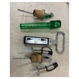Wine Corks, Spouts, and Opener