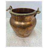 Vintage Solid Copper Pot