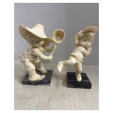 Italy A Santini Baseball Kids Sculptures