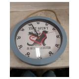 Dog themed clock