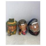Vintage Legend Products Ceramic Wall Plaques