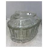 Homco Glass Candy Dish