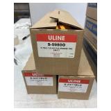 3 Boxes of Tags Blue and Orange