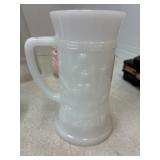 Vintage Milkglass Stein