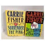 1990s Carrie Fisher Hard Cover Books