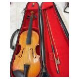 Vintage Miniature Violin in Case