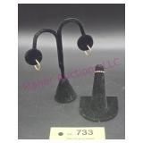 10K Gold Earrings & Ring Childrens