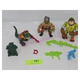 TMNT Sergeant Bananas, Leatherhead, Raph