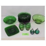 Misc Green Depression Glass