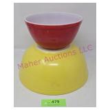 Pyrex Bowls 404 4Qt & 402 1-1/2Qt