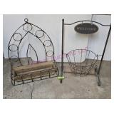 Plant Stand, Hanging Arch w/Pot