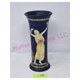 Weller Blue Ware Vase